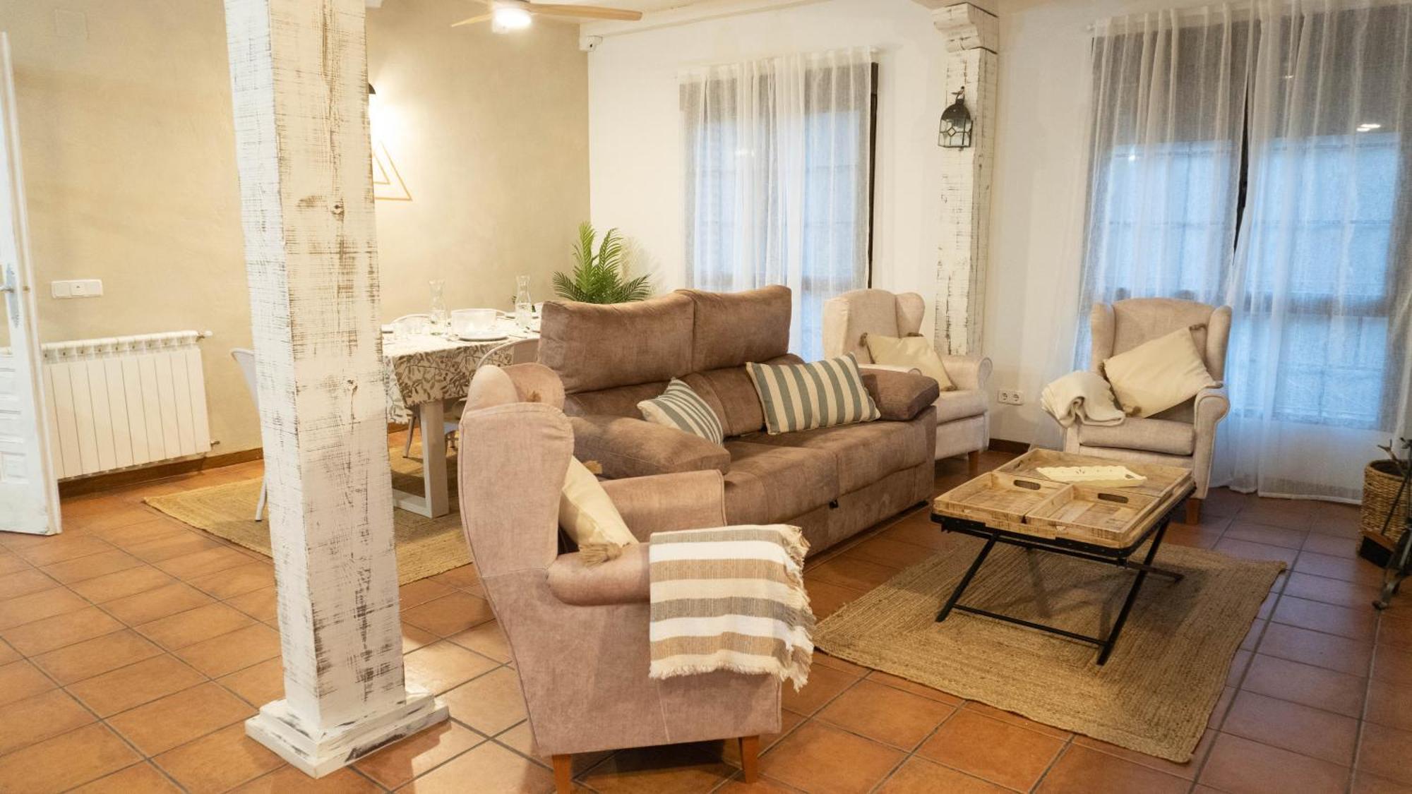אל טיימבלו Casa Valdesanmartin - Country House, 10500Sqm, Pool, Paddel & Bbq מראה חיצוני תמונה
